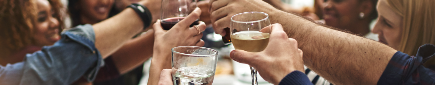 People enjoying drinks