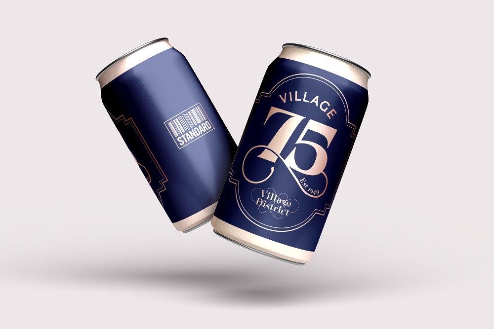 Village District 75 Years Citrusy Beer